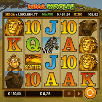 Millioner - Mega Moolah Slot Game - Progressive Jackpot
